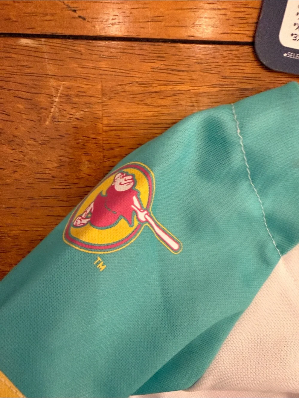 MLB Tatis Jr. #23 White Pink Yellow Teal Dog Jersey Medium